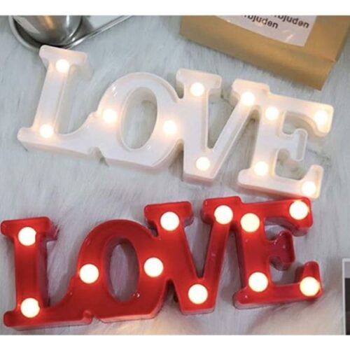 Marquee Light - Love - Single Piece
