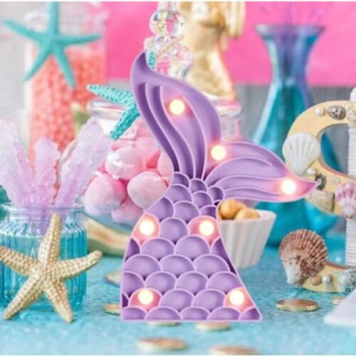 Marquee Light - Mermaid Tail - Single Piece