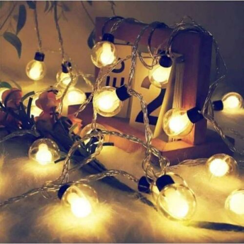 String Lights - Globe - 20 Bulbs - 2.5 Mtr