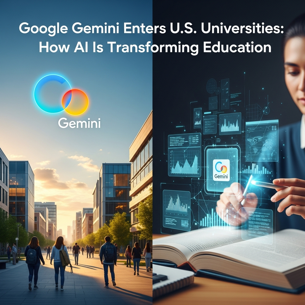 Google Gemini Enters U.S. Universities: How AI Is Transforming Education